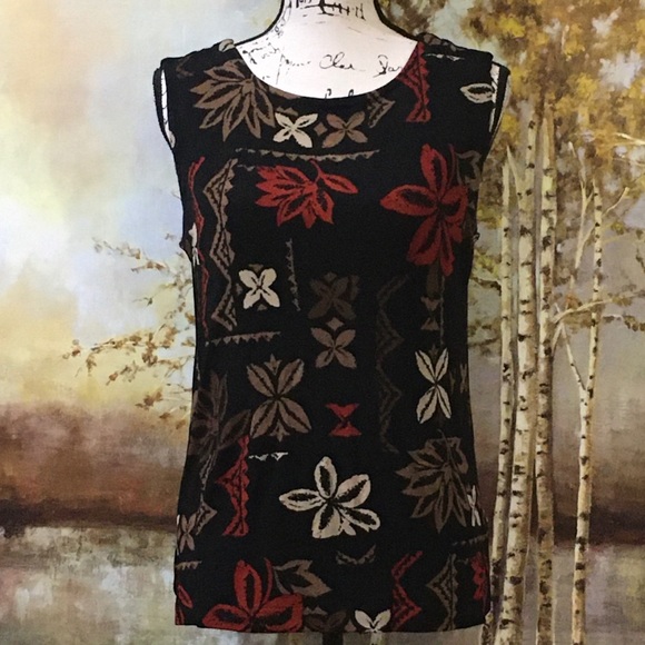 Chico's Tops - ‼️2 for $16‼️EUC CHICO’S  Print Sleeveless Top